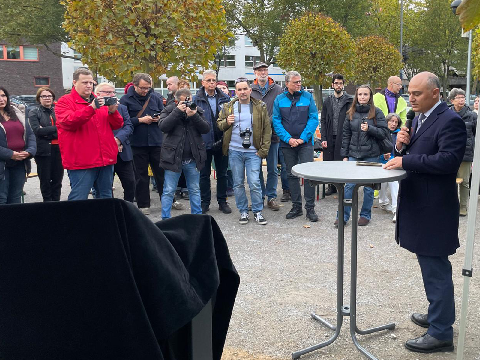 Dortmund’da NSU kurbanı Mehmet Kubaşık için anı plaketi açıldı