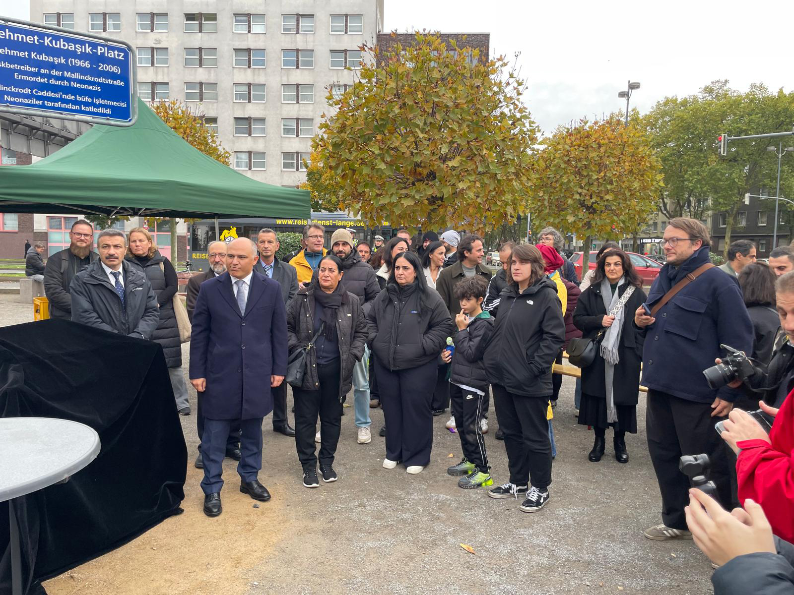Dortmund’da NSU kurbanı Mehmet Kubaşık için anı plaketi açıldı