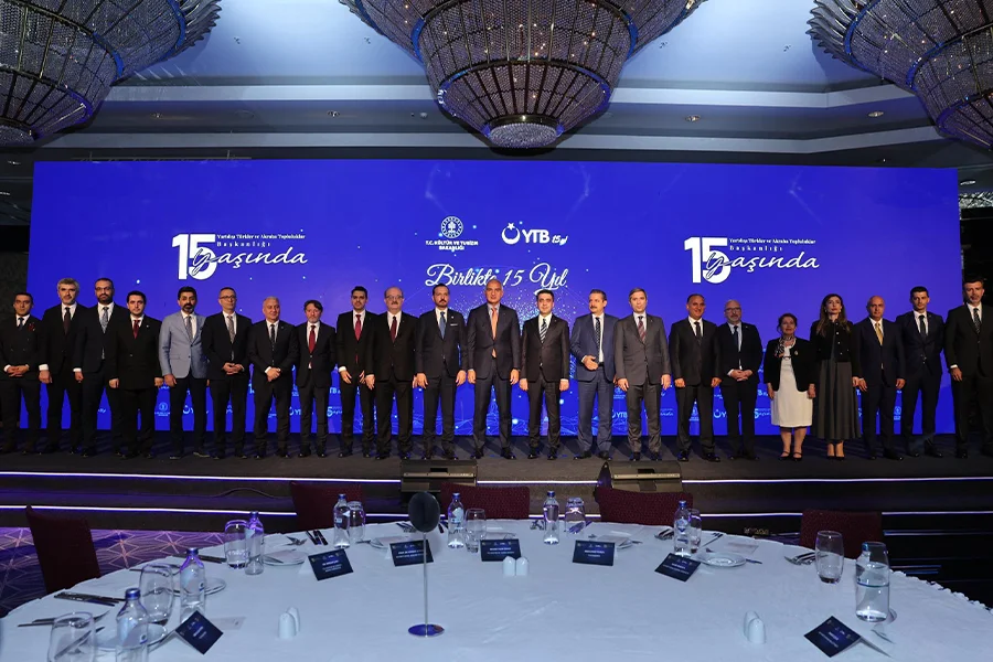 YTB’den 15. kuruluş yıl dönümüne özel program