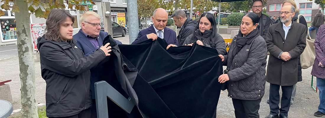 Dortmund’da NSU kurbanı Mehmet Kubaşık için anı plaketi açıldı