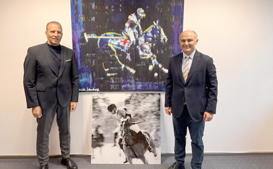 Başkonsolos Aydın, Schwerte’de Türk girişimci Suat Yaprak ile bir araya geldi