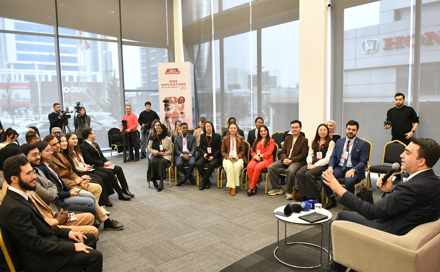 YTB, Türkiye Bursları’nın vizyonunu uluslararası öğrencilerle paylaştı