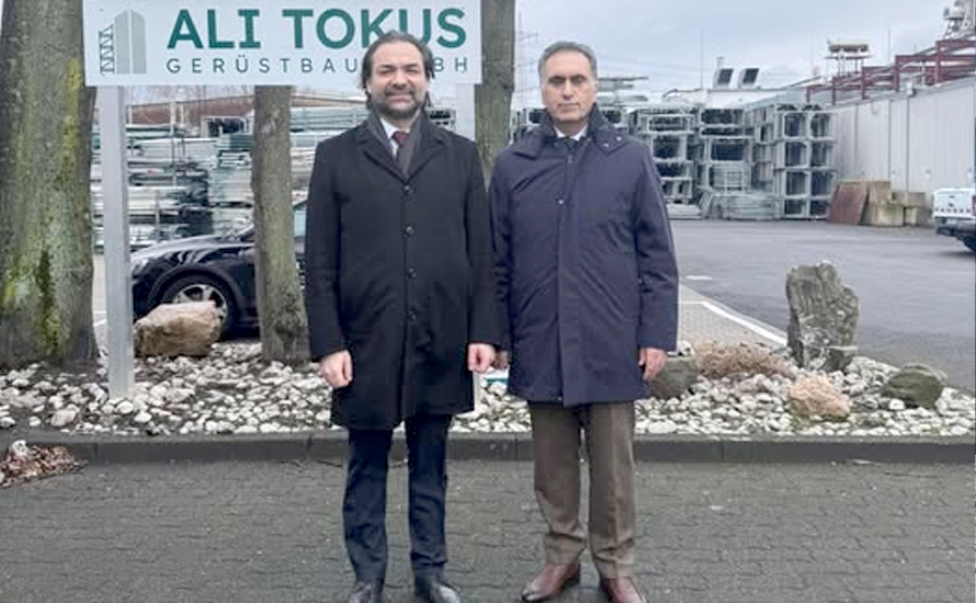 Başkonsolos Al’dan sektörün öncü firması Tokuş Gerüstbau'ya ziyaret