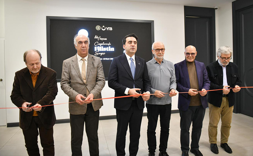 YTB’de anlamlı buluşma: Hasan Aycın cizgilerinde Filistin