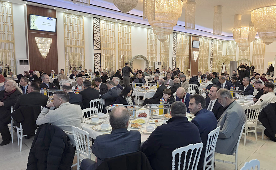MÜSİAD’ın Köln’deki geleneksel iftar sofrasına yoğun katılım