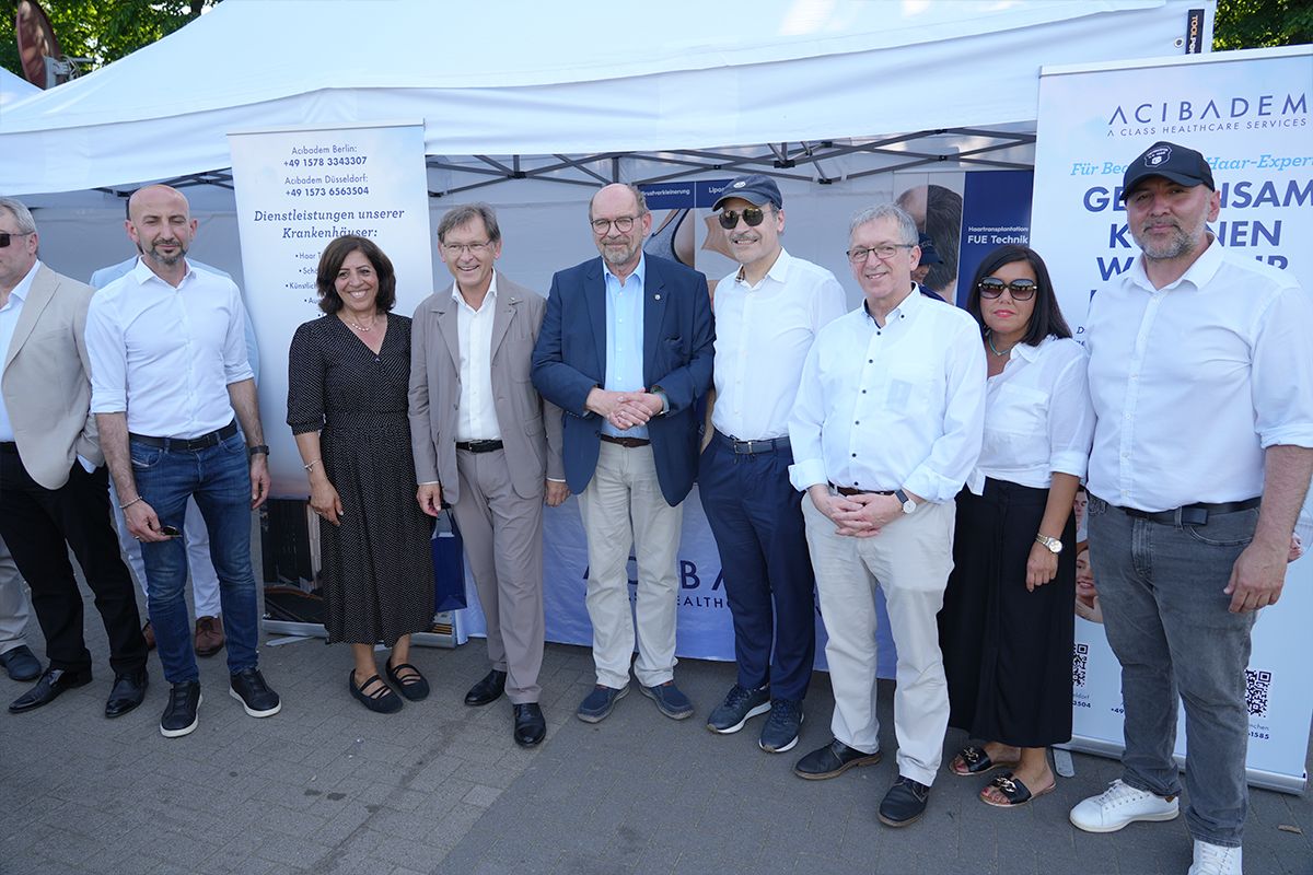 Essen Başkonsolosluğu turnuvasında Acıbadem standı ziyaretçi akınına uğradı 