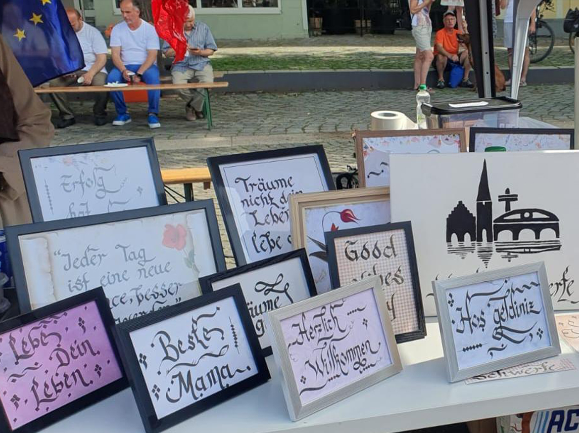 Schwerte'de Kültür Festivali: Türk standına yoğun ilgi