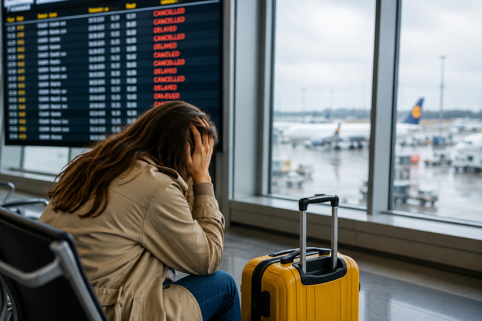Uçuş iptali yaşayanlar 600 euroya kadar tazminat talep edebilir