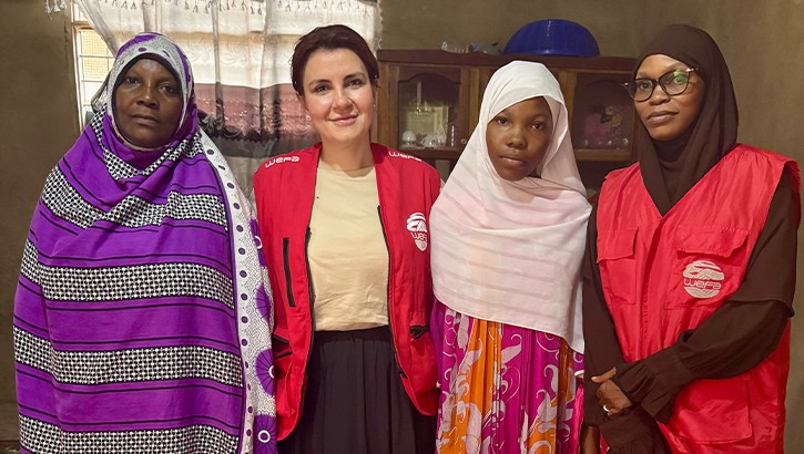 WEFA direktörü Tanzanya'da yetim çocukları ziyaret etti