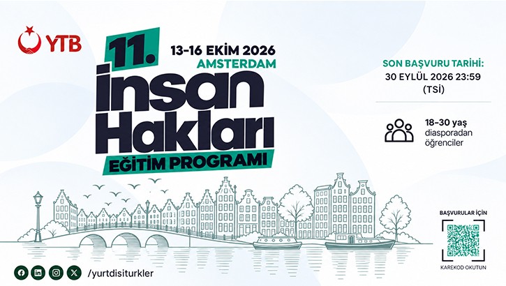 YTB Amsterdam'da İnsan Hakları Eğitim Programı Düzenliyor