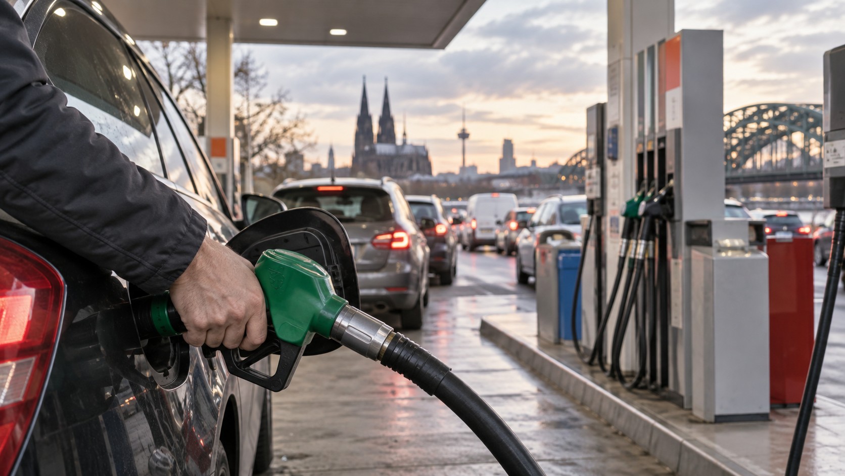 Almanya'da yakıt fiyatları tarihi zirveye çıktı