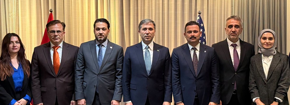 AK Parti heyeti Pittsburgh'da Türk diasporasıyla buluştu