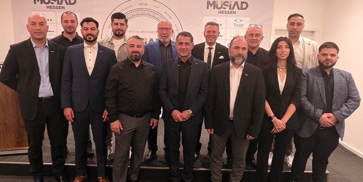 Hessen'de MÜSİAD üyeleri ağ güçlendirme buluşmasında bir araya geldi