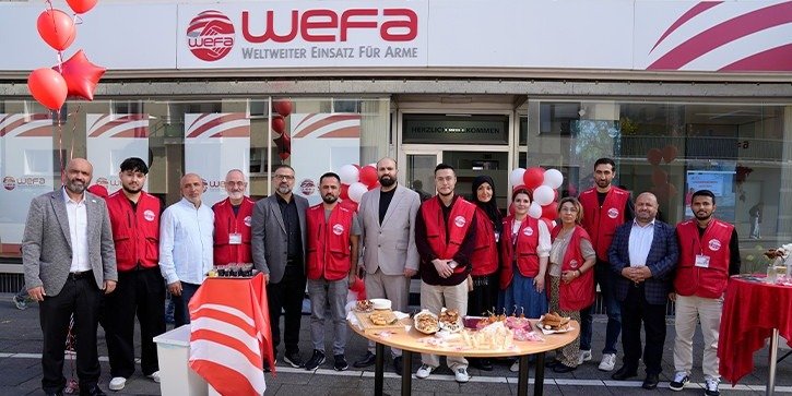 WEFA Köln'de halkla buluştu: İnsani yardım çalışmaları vitrine çıktı
