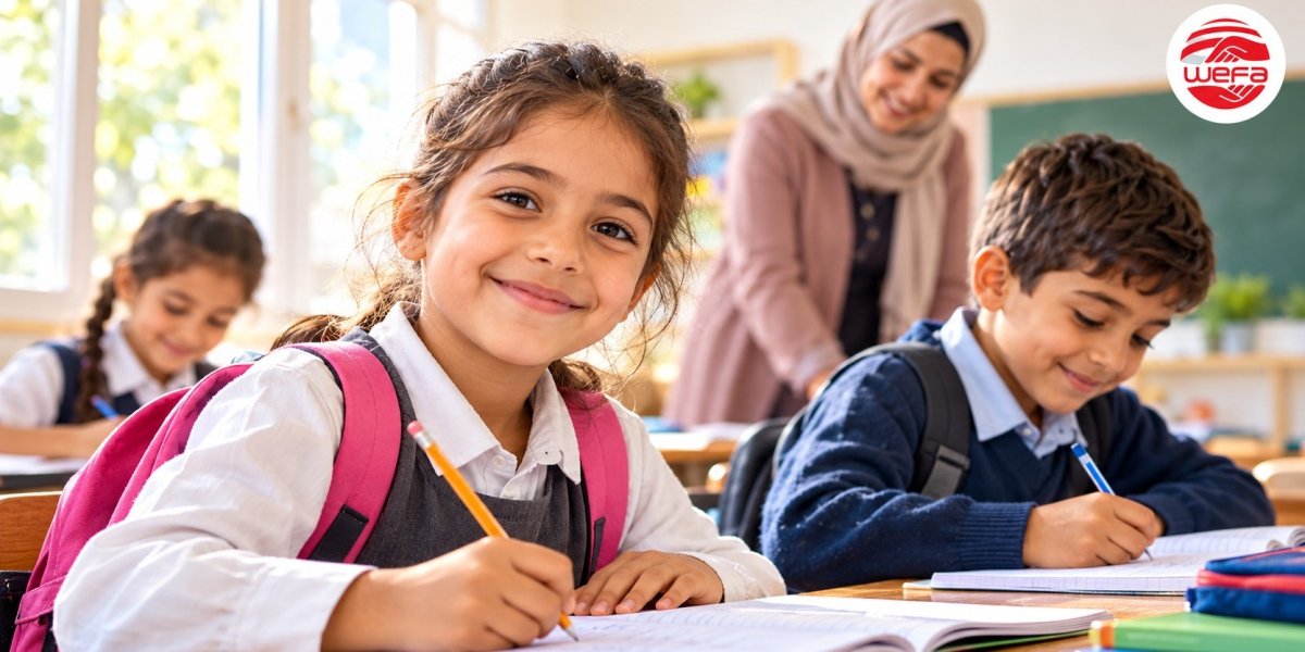 WEFA'nın yetim sponsorluk projesi: Aylık 35 euroyla bir çocuğun geleceğini destekleyin