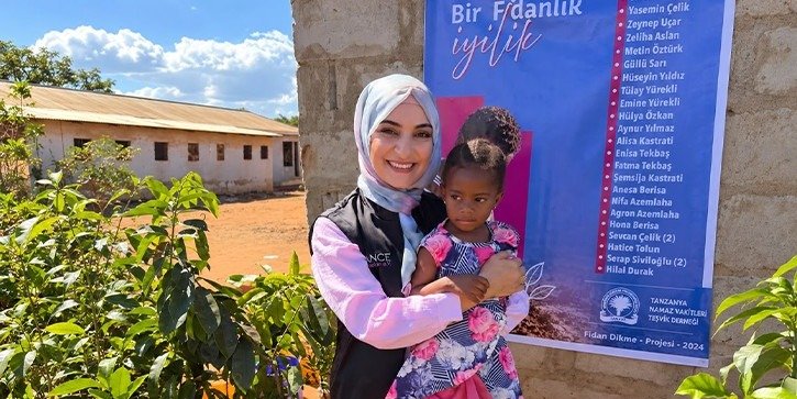 Nuance Humanitarian gönüllüleri Tanzanya'da yetimhane çocuklarını ziyaret etti