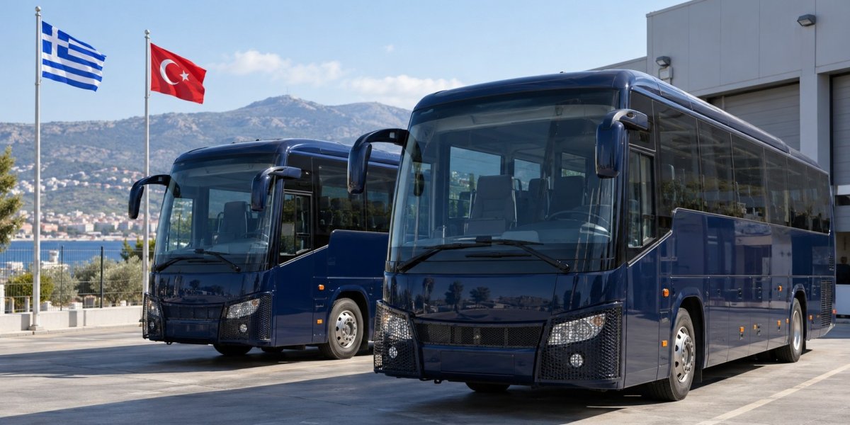 Yunanistan polisi Türkiye'den 60 otobüs satın almayı planlıyor