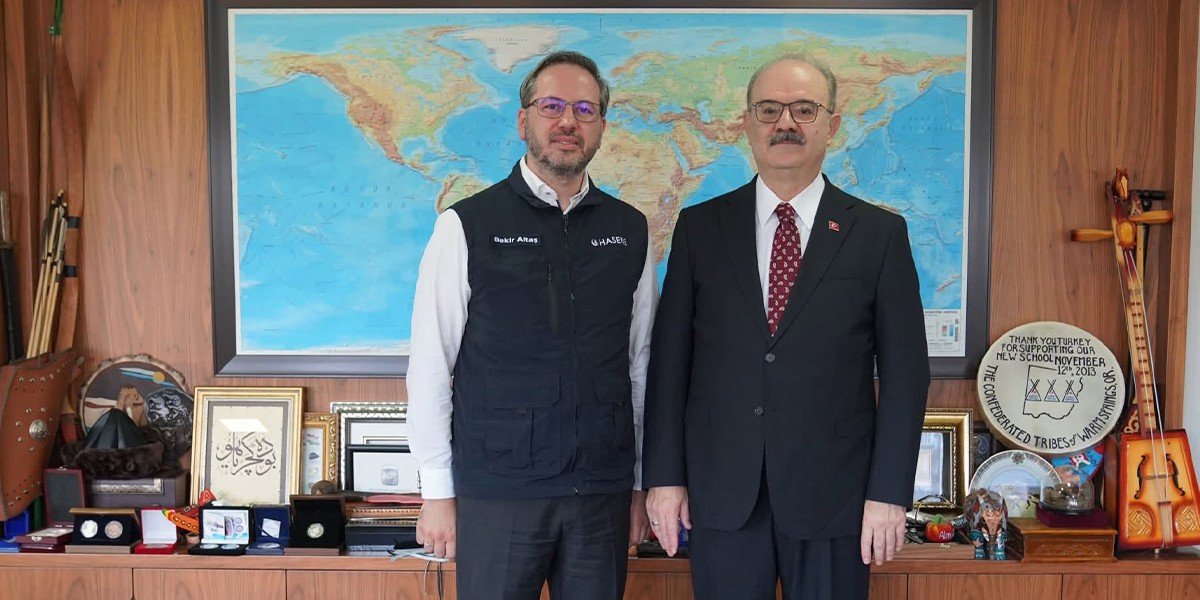 HASENE Başkanı Altaş, Bakanlık'ta Çam'la bir araya geldi
